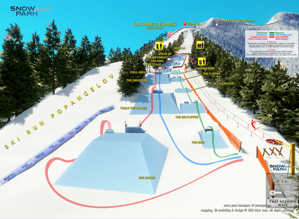 snowpark-borovets-map