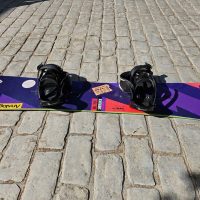 Snowboard Burton sherlock 154cm, bindings Burton custom, boots Burton 42, snowboard case Burton