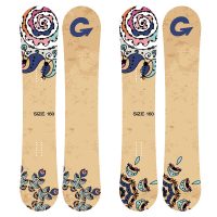 Talos Outdoor carbon fiber 90 220cm plastic skis ski and snowboard skiingdirectional snowboard
