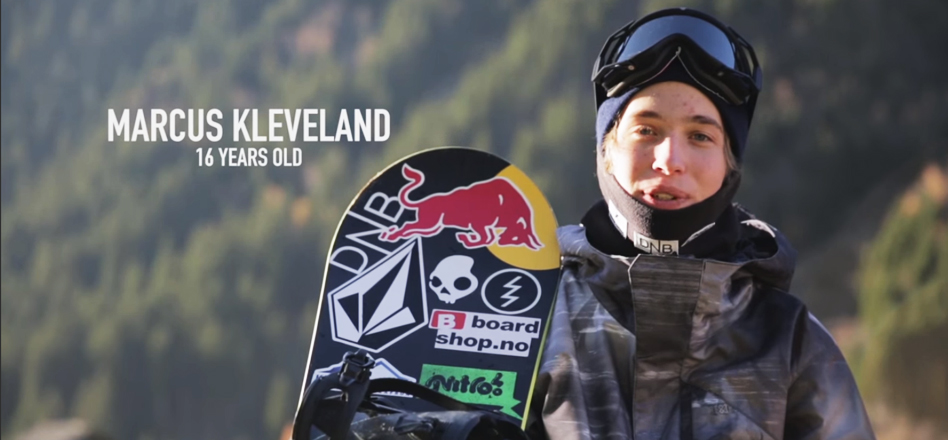 Фристайл сноубординг Marcus Kleveland